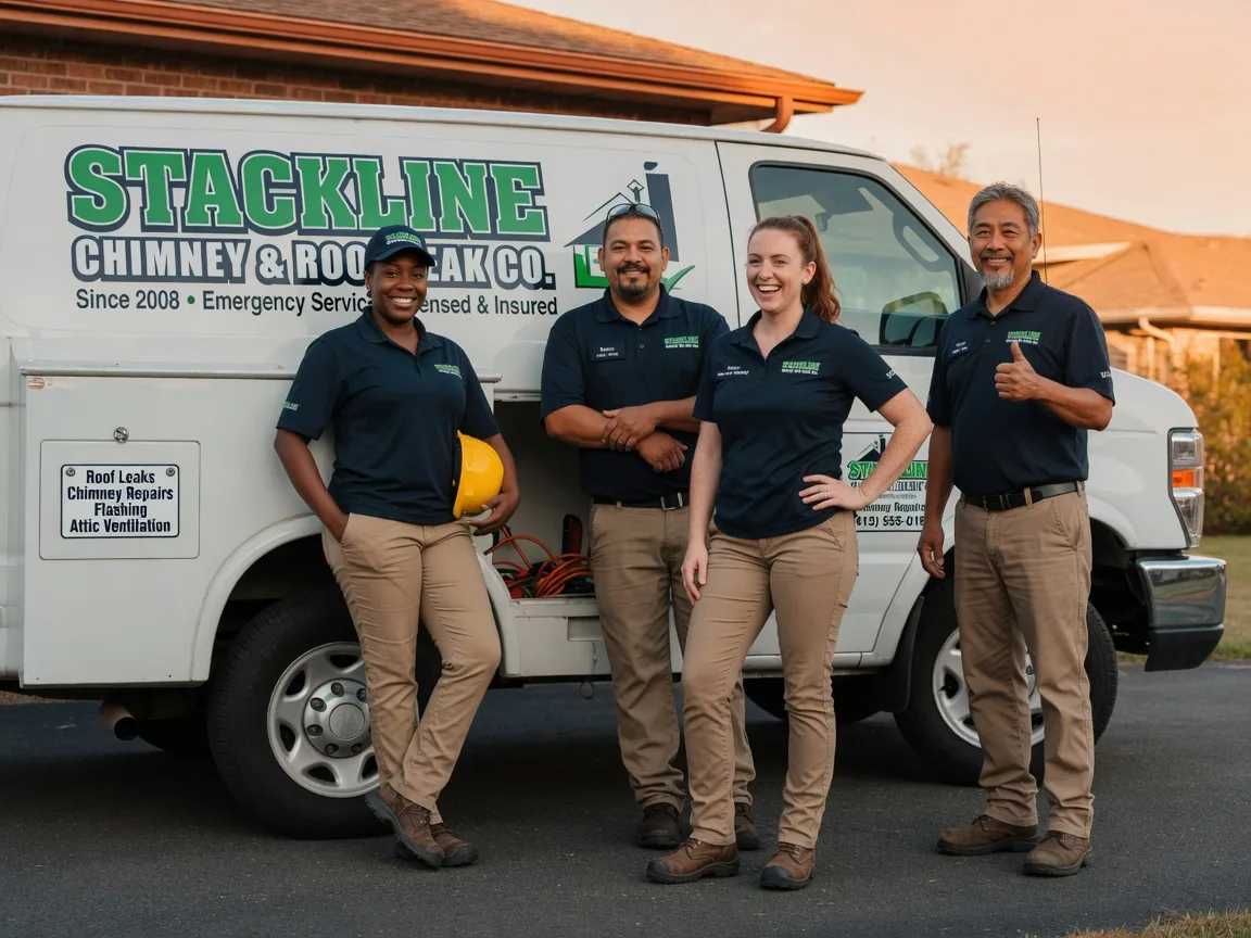 Chimney flashing repair company in George, WA